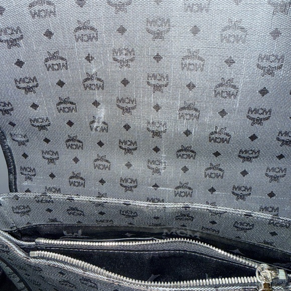 MCM Black and Gray Crossbody Bag - Picture 8 of 12